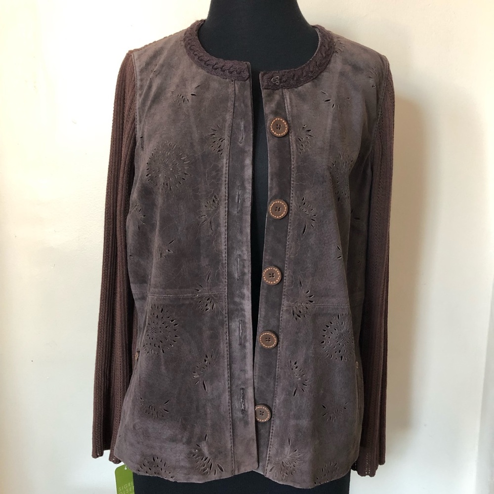 Sigrid Olsen Women’s Suede Jacket